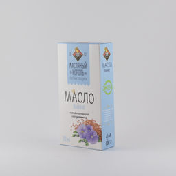 Масло льняное нерафинированное Масляный король 0,1л