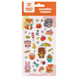 Наклейки гелевые "Осеннее настроение" (PS_59269, Мульти-Пульти) 22*10см