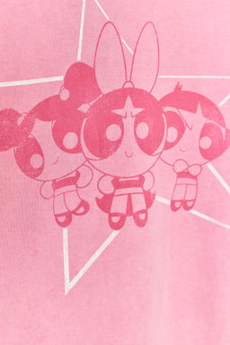 THE POWERPUFF GIRLS FADED-EFFECT T-SHIRT - Zara фото 7