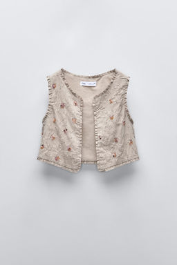 BEADED WAISTCOAT - Zara фото 2