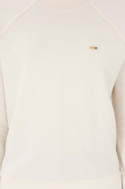 Женский кремовый свитшот Неожиданная скидка в корзине - U.s. polo assn фото 6