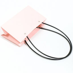 Цена за 10 шт. Сумка для цветов розовая влагостойкая, 22×10.5×13.5 см