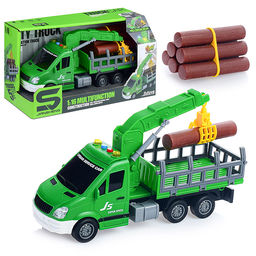 Машина "ЛесМастер" 1:16 (свет, звук) в коробке