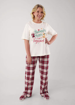 Пижама женская Новогоднее чудо