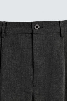PLEATED WIDE-LEG TROUSERS - Zara фото 9