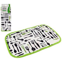 Коврик для сушки посуды MDM-01 из микрофибры 40*25см 310253 /MALLONY/ фото 2