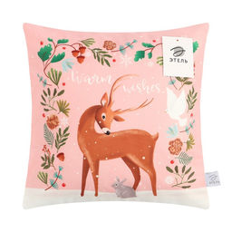 Чехол на подушку Этель Warm wishes, 40*40 см, 100 п/э, велюр фото 5