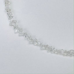 Колье из Херкимерского кварца