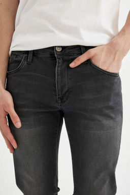 Pedro Slim Fit Джинсовые брюки узкого кроя с нормальной талией и узкими штанинами - Defacto фото 5