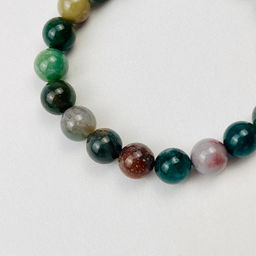 Браслет из Мохового агата 18,5 см