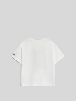 Футболка детская для мальчиков Acoola Valar белая фото 2