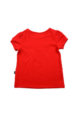 Футболка для девочки UD 6167 красный - Mini maxi фото 3