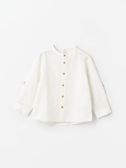 Uzun Kollu Basic Erkek ?ocuk G?mlek