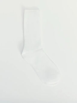 Высокие носки в рубчик / Zarina