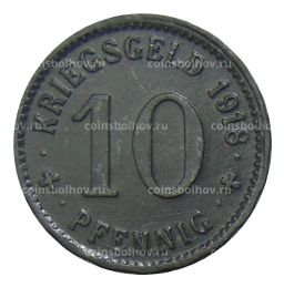 10 пфеннигов 1918 года Германия  Нотгельд Хаген