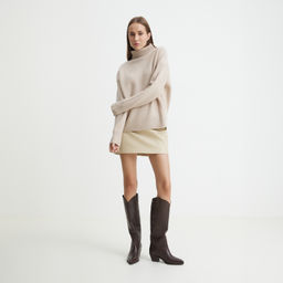 Высокие казаки TENDANCE Артикул 4073982, темно-коричневый
