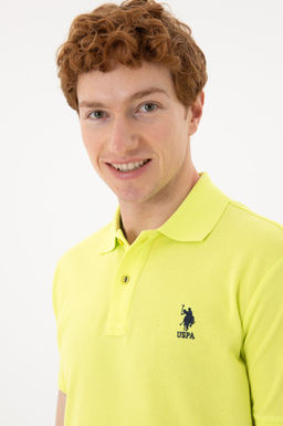 Мужская базовая футболка фисташкового цвета - U.s. polo assn фото 2