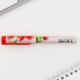 Цена за 10 шт. Ручка шариковая, синяя паста, 0.7 мм, пластиковый корпус с колпачком Яркой Весны