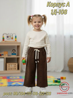 Штаны для девочки на резинке - Bruno фото 4