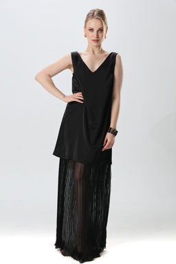 Платье NIKVA н1017-1 черный  фото 6