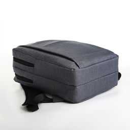 Рюкзак городской на молнии, с отделом для ноутбука, карманами, с USB разъёмом, размер 30×12×42 см, серый