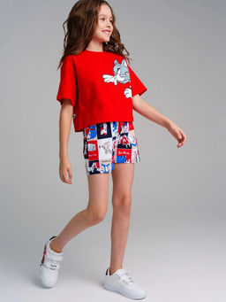 12441169 Шорты для девочек, 2 шт в комплекте