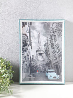 Фоторамка пластик формат А4 "Данте" голубая лагуна 31х21,8х2,5 см