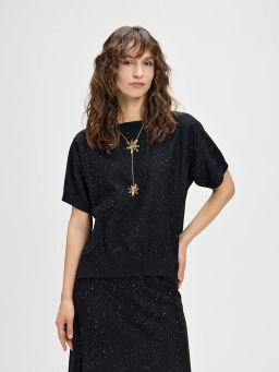 Футболка  с пайетками ANTIGA