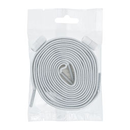 BLITZ шнурки эластичные с застежкой GBG-006 6 мм №2 Белый