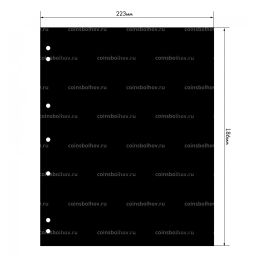 Лист-разделитель формат Numis Черный LEUCHTTURM 357701
