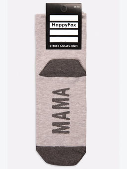 Хлопковые носки с добавлением эластана Happyfox