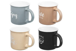 Набор 4 кружек 200 мл 11*7,8*7,5 см Настроение, NEW BONE CHINA - Elan gallery фото 5