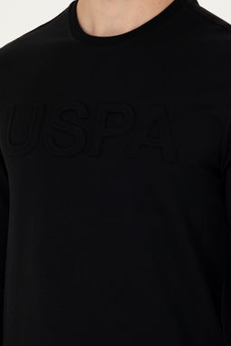 U. S. Polo Assn Мужской черный базовый свитшот - U.s. polo assn фото 21