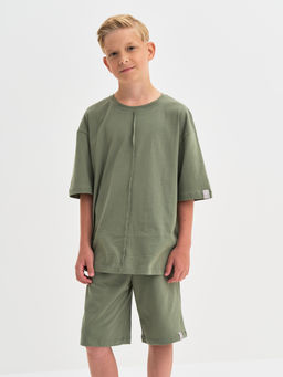 Пижама для мальчика цвета хаки - Kogankids фото 11
