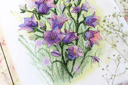 Набор для вышивания М.П.Студия А-035 Серенада свежести СК/Распродажа 27 х 19 см