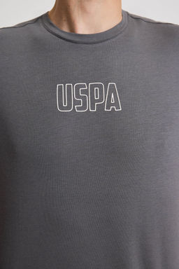 Erkek Antrasit Regular Fit Bisiklet Yaka Ti__rt - U.s. polo assn фото 6