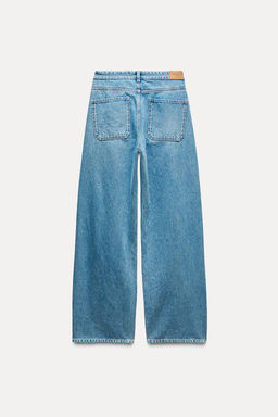 Z1975 LOOSE-FIT WIDE-LEG JEANS - Zara фото 3