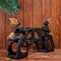 Подставка под бутылки Аборигены на мосту 32х60х15 см - Simaland фото 4