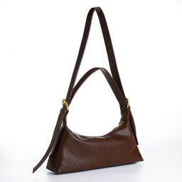 Сумка женская багет на молнии, цвет коричневый - Simaland фото 4