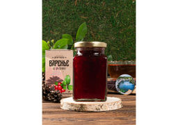 Варенье из Брусники баночка 300 г в коробочке с магнитиком