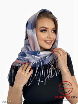 Платок теплый зимний двухсторонний - Bruno фото 15