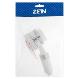Лейка для душа ZEIN Z3548, d=60 мм, 3 режима, с резиновыми щётками, отсек для геля, белая