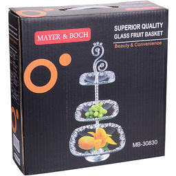 30830 Конфетница 3-х ярусная 30х29,5х57см MB (х6) - Mayer&boch фото 4