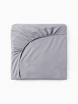 Простыня на резинке LoveLife 160*200*25 см, цв.серый, жатка, 100% п/э, 100гр/м2  фото 8