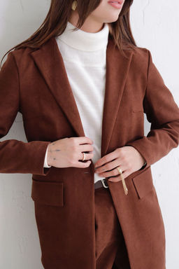 Жакет удлинённый с английским воротником - Martichelli фото 189