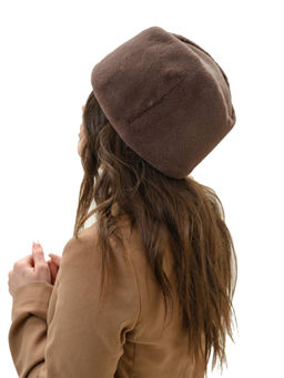 П26-23 Пилотка мех какао