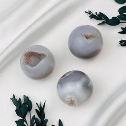 Шар из Агата с жеодой