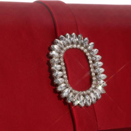 Сумка-клатч на магните, цвет бордовый - Simaland фото 5