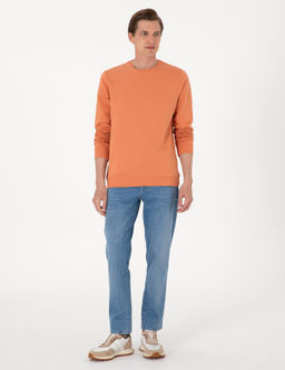 Somon 2 _plik Regular Fit Bisiklet Yaka Basic Sweatshirt - Pierre cardin фото 4