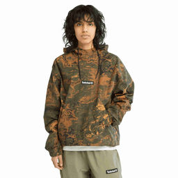 Мужская куртка Timberland Hoodie AOP зеленая  фото 4